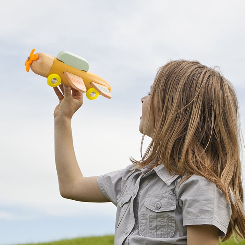 Avión de madera