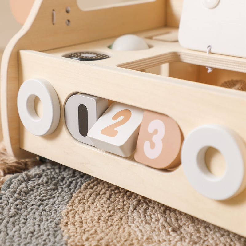 Correpasillos de madera